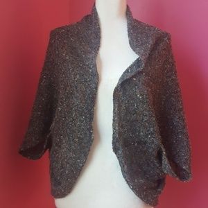 FINAL SALE-Knit Covertible Shrug